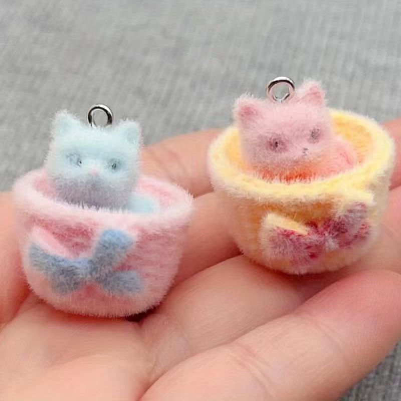 Jewelry Making With Resin - 4 шт. 3D-подвески в виде кошек