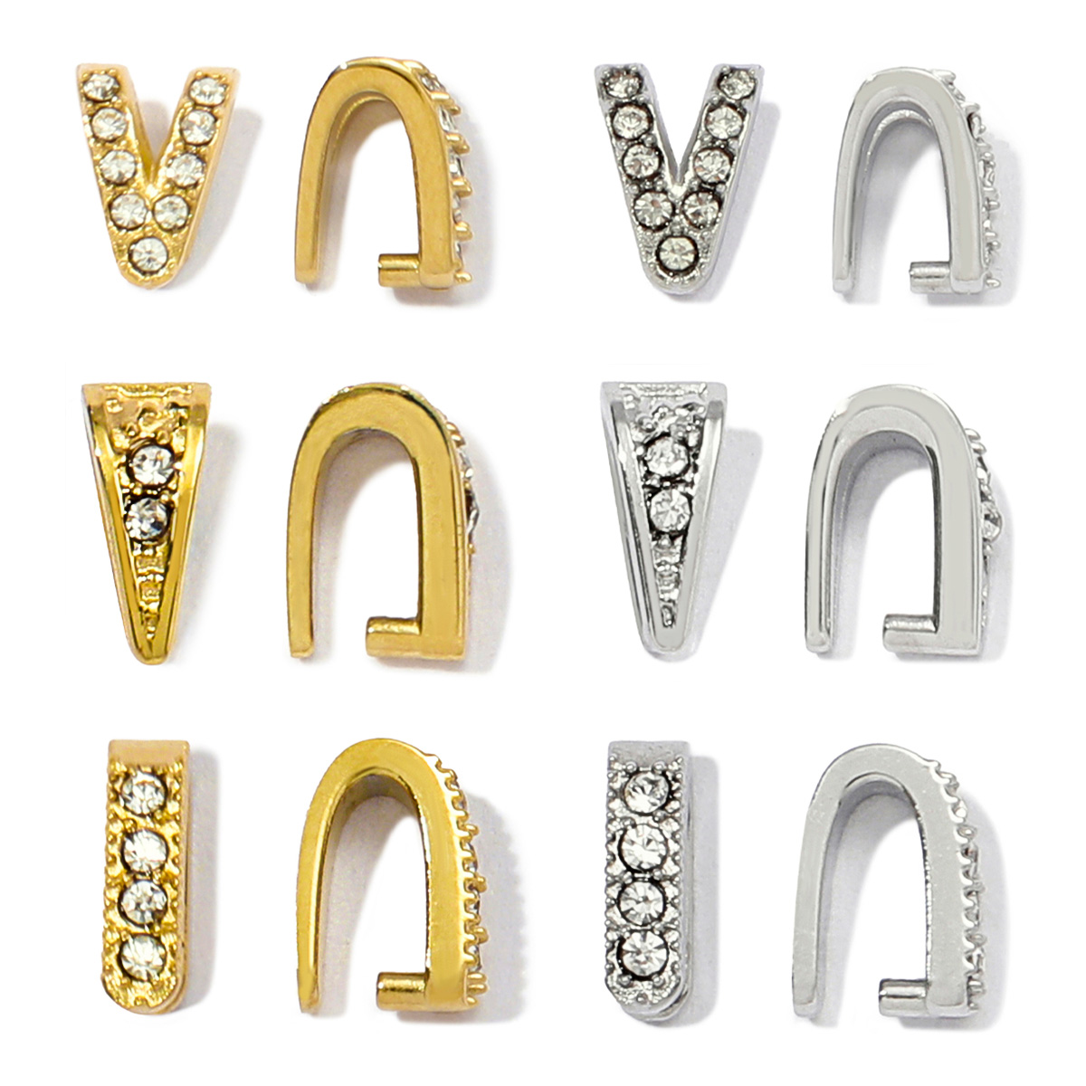 Jewelry Making Metal - 5 шт./лот, зажимы из нержавеющей стали,
