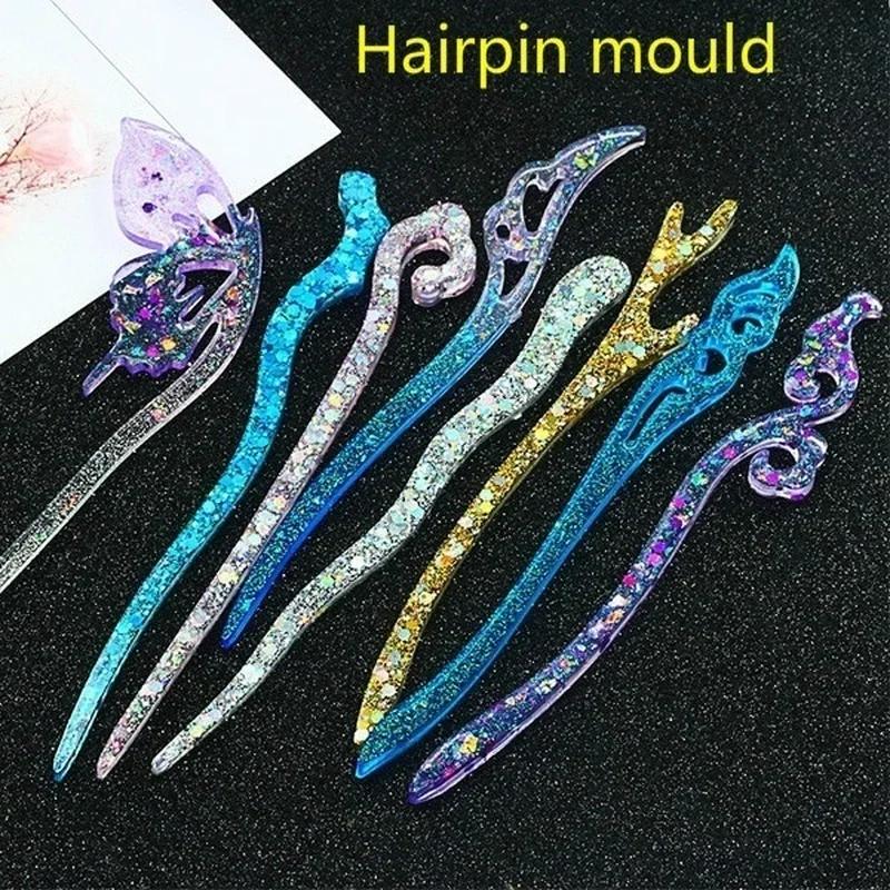 Jewelry Making With Resin - Новая прозрачная шпилька, силиконовая специальная форма