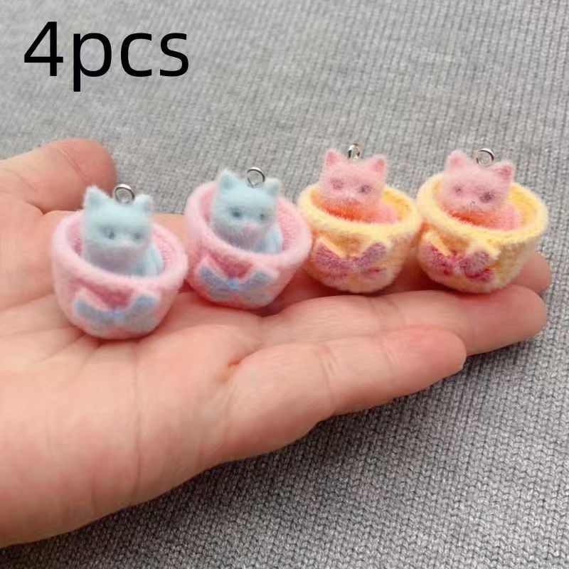 4 шт. 3D-подвески в виде кошек – обзор и цена Jewelry Making With Resin