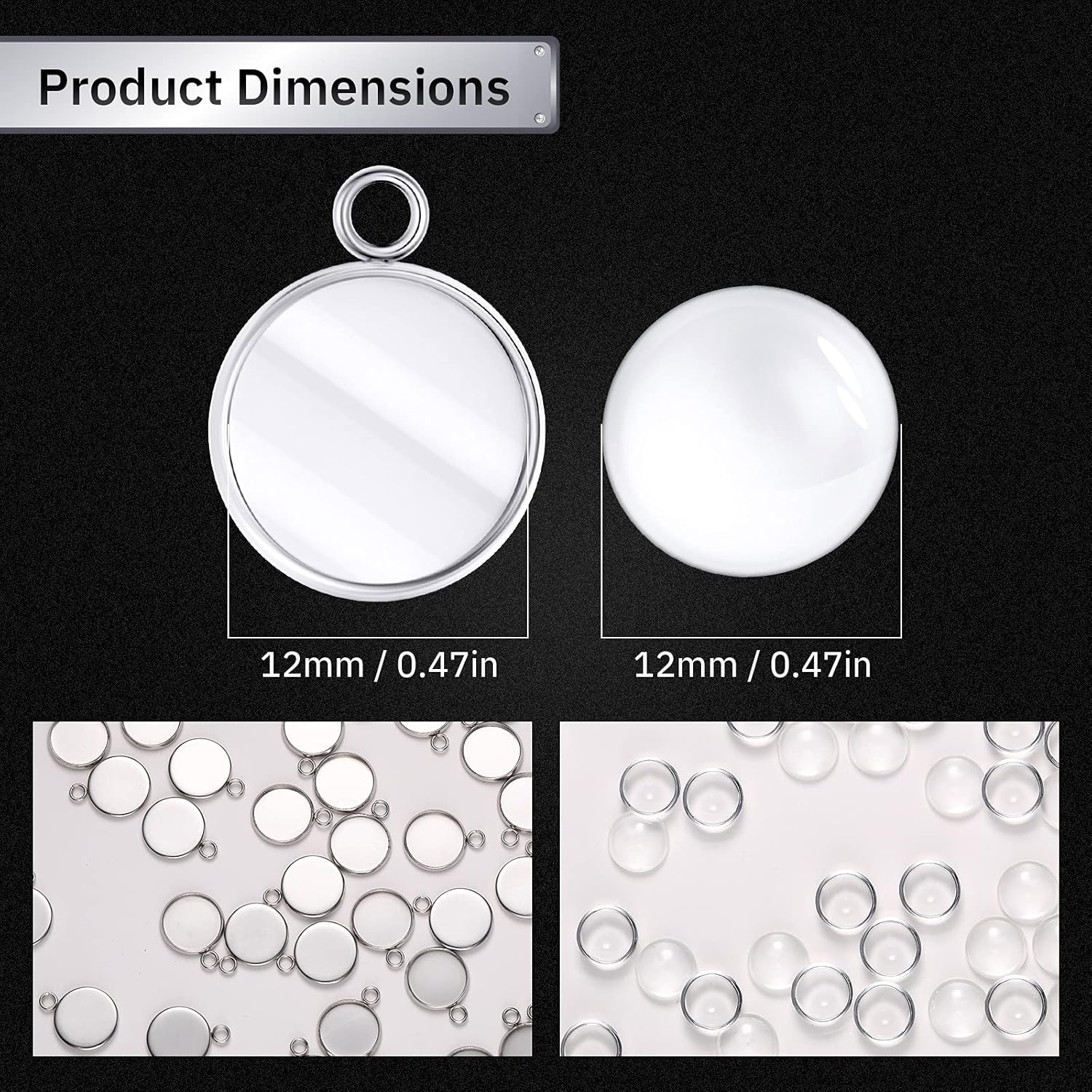 20 шт., круглые заготовки из н – обзор и цена Jewelry Making With Resin