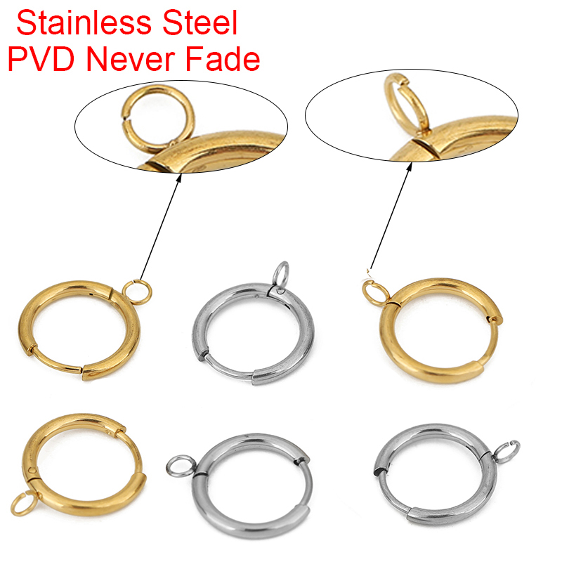 10 шт., крючки для сережек PVD – обзор и цена Jewelry Making Articles