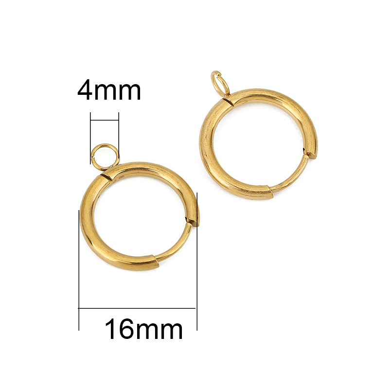 10 шт., крючки для сережек PVD – обзор и цена Jewelry Making Articles