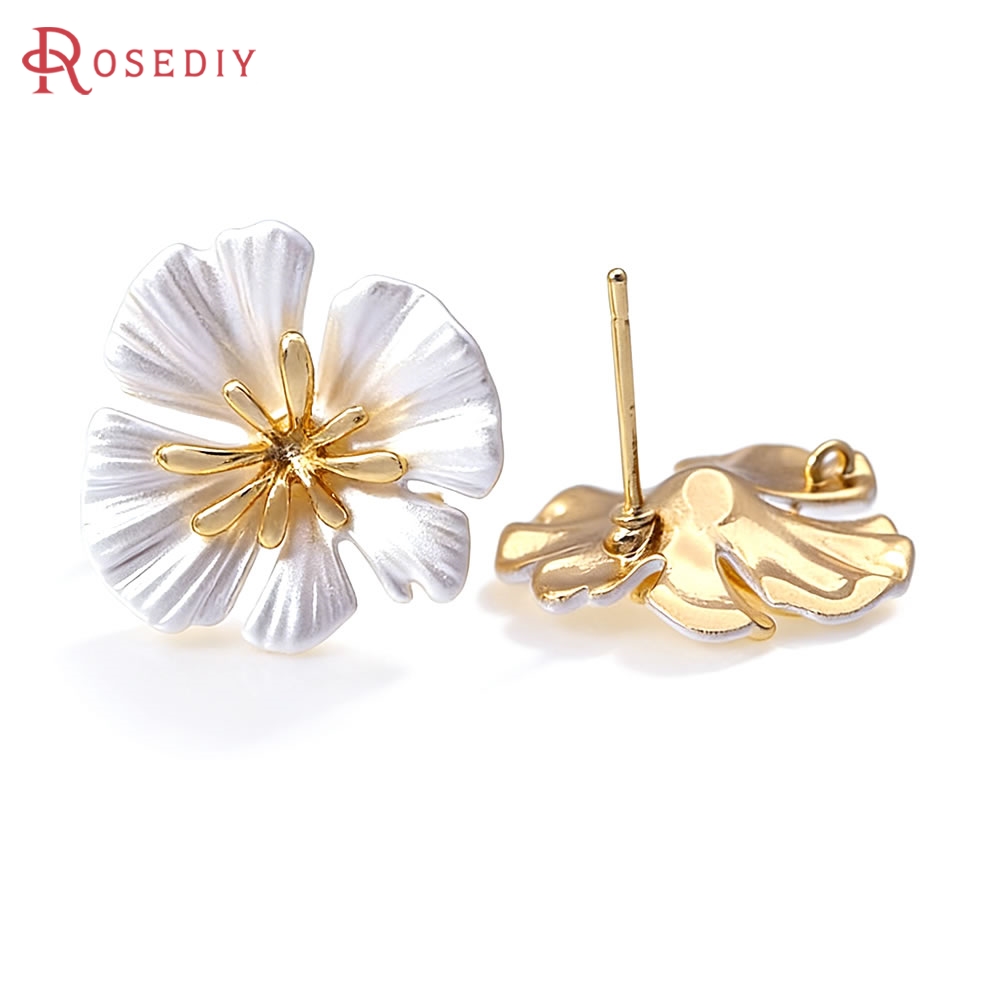 Серьги-гвоздики из латуни под  – обзор и цена Jewelry Making Metal