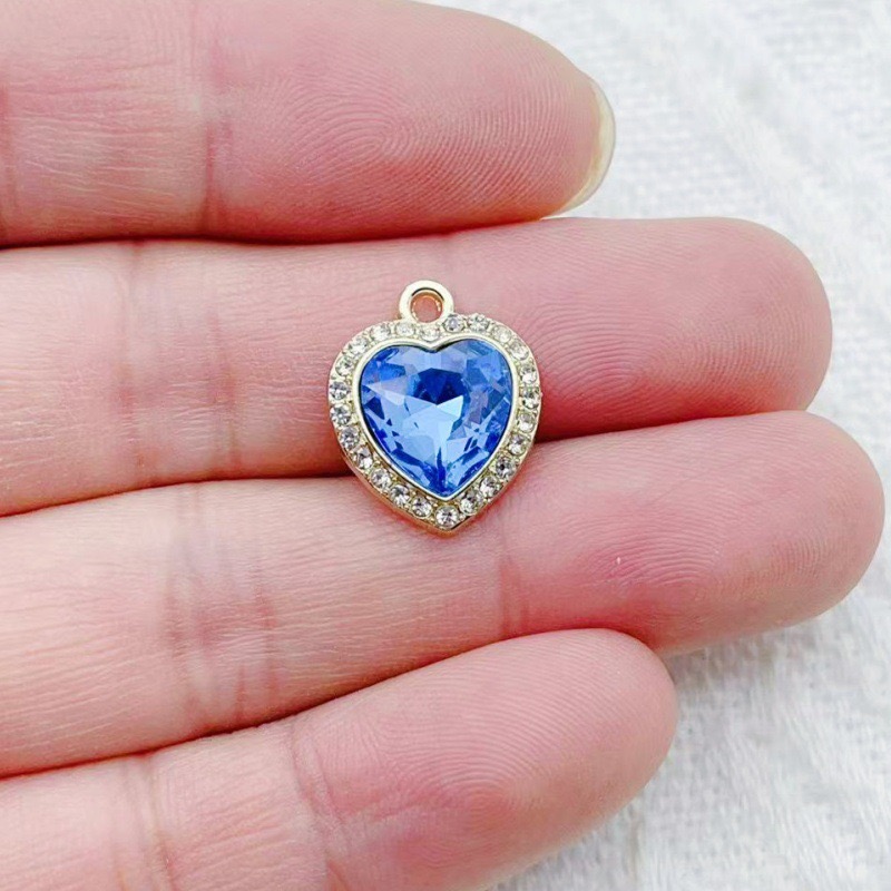 10 шт. подвесок в форме сердца – обзор и цена Jewelry Making Party