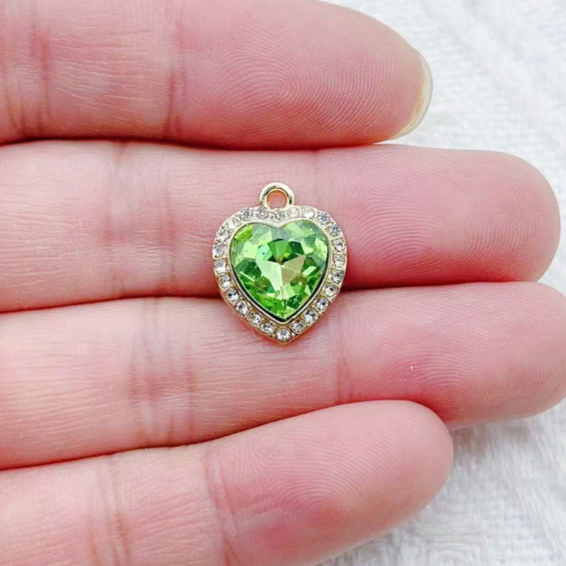10 шт. подвесок в форме сердца – обзор и цена Jewelry Making Party