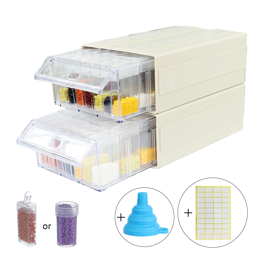 Набор для алмазной вышивки: пл – обзор и цена Bead Organizer Tray