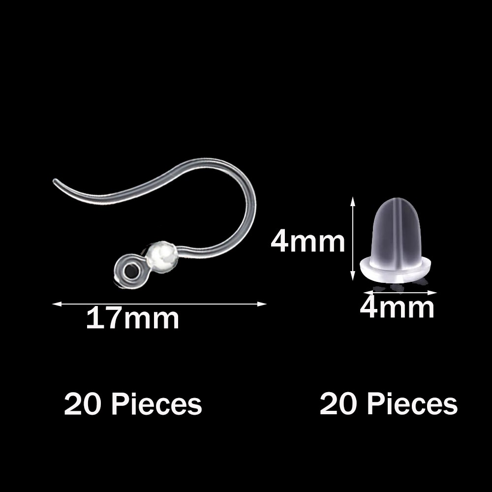 40 шт. прозрачные пластиковые  – обзор и цена Jewelry Making With Resin
